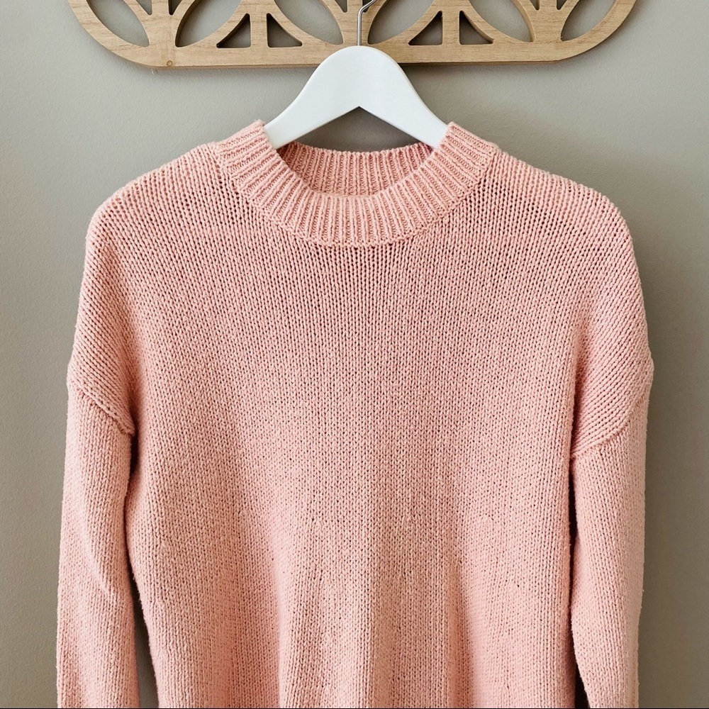 BDG by Urban Outfitters Knit Sweater Pink Sz Small - Picture 3 of 9
